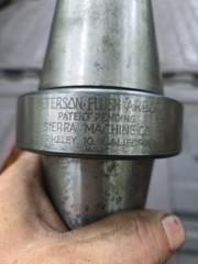 PETERSON NMTB 50 Taper FLUSH Mill ARBOR Sierra Milling Machine Cutter Shank USA