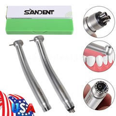 SANDENT Dental High Speed Handpiece Standard Head Turbine 2 holes / 4 holes OR