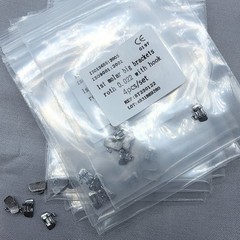 50Kits Dental 1st Brackets Molar Wide Big Bracket Orthodontic Edgewise MBT 022