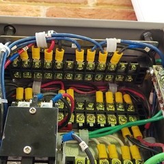 12-Positions Dual Row 600V 15A Screw Terminal Blocks Pre-Insulated Barrier Strip