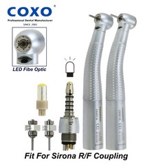 COXO Dental LED Fiber Optic High Speed Turbine Handpiece Fit KaVo NSK Sirona W-H
