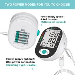 Digital Blood Pressure Monitor Arm BP Large Cuff Pulse Meter Machine & Voice