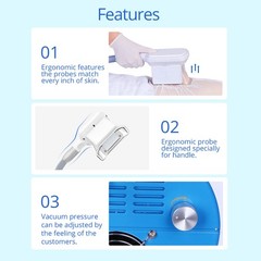 Professional Cool Freeze Beauty Machine 2 Handle for Body Silhouette Enhancement