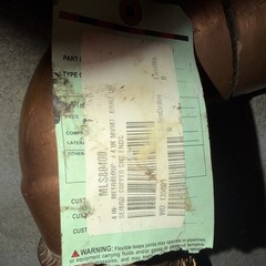 Metraflex ML S80400 4 IN METRALOOP + 4IN MVMT BRNZ HO SE/BRD COPPER SWT ENDS