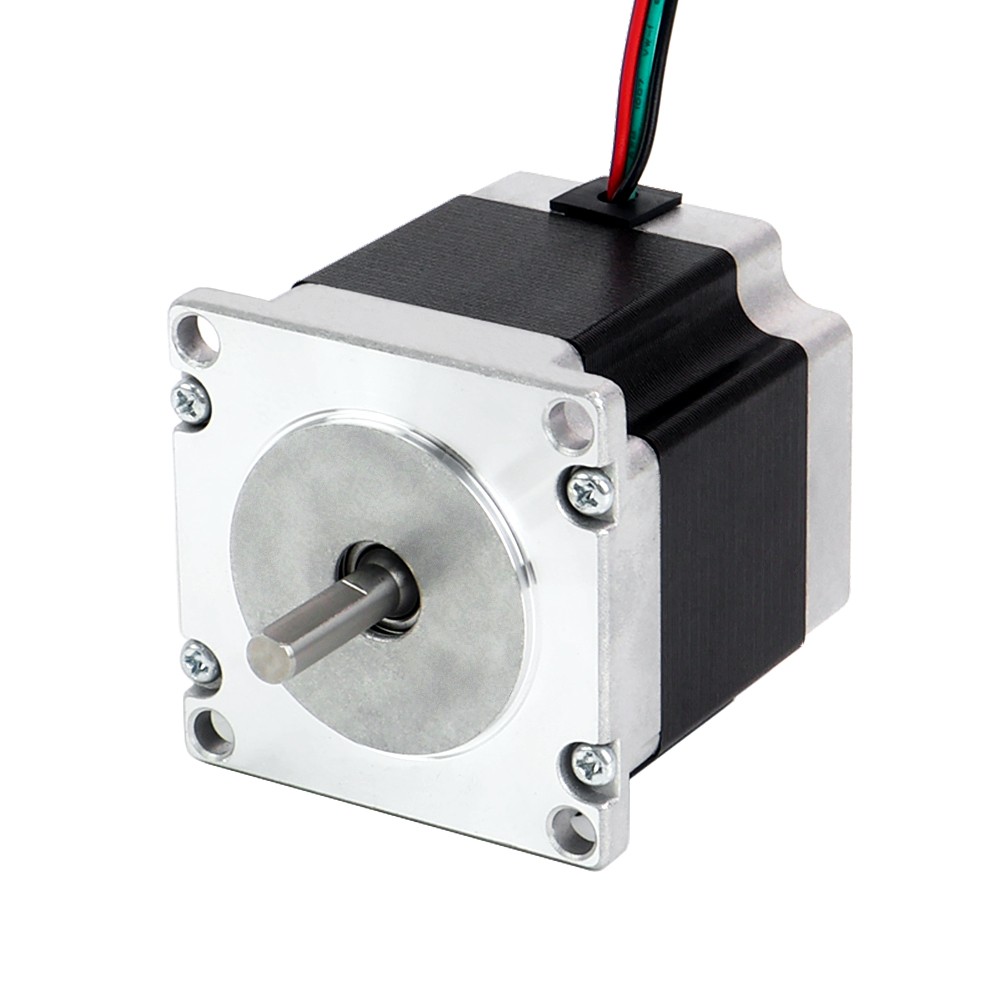 STEPPERONLINE Nema 23 Stepper Motor Bipolar 1.26Nm Φ6mm 2.8A 57x56mm D-cut