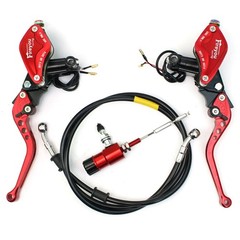22mm Motorcycle Hydraulic Clutch Brake Master Cylinder Kit for Honda Yamaha