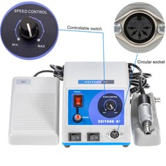 SHIYANG N7 MicroMotor Polishing Machine+35000 RPM Handpiece+ 2*Low Handpieces US