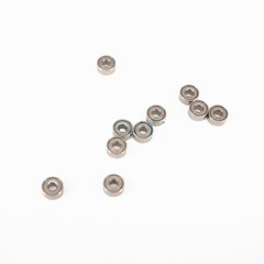 (100) 1.5 x 4 x 2mm Micro Shielded Deep Groove Ball 681xZZ Model Radial Bearing