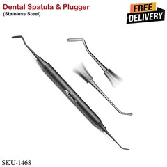 Dental Composite Filling Instruments Spatula & Plugger Mate Black Coated