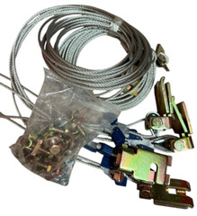 ISAT SEISMIC BRACKET SUPPORT ANCHOR BRACING CABLE EARTHQUAKE 30kVA-C