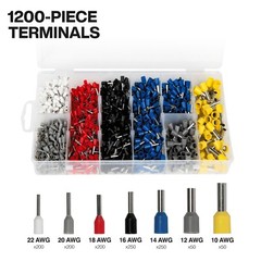 Klein Tools 34060 Ratcheting Ferrule Square Crimper Set
