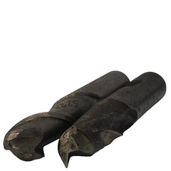 Lot of 2 End Mills 2 Flutes Hanita and Generic 5/8″ Diameter