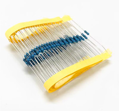 20Pcs 1/4W 0.25W 0.1% 25ppm Metal Film High Precision Resistor,Series :1R to 10M