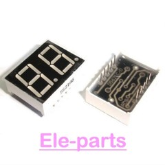 10 PCS 2 Digits 0.56″ DIP Green NUMERIC LED DISPLAY 7 seg segment Common cathode