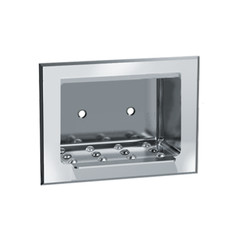 ASI Heavy-Duty Soap Dish, Recessed Stainless Steel Model Number : 10-0400-D