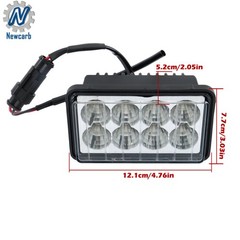 9829523 LED Work Light Headlight For Bobcat 553 751 753 763 773 7753 6661353