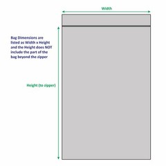 Large Reloc Zippit 10 x 13″ Clear Reclosable Bags Top Seal Lock Poly 2Mil 100pcs