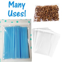8 Sizes Crystal Clear Self Seal Transparent Plastic Cellophane Poly OPP Bags NEW