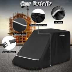 Heavy Duty Waterproof Skid Steer Cover – Fits Bobcat, Kubota, New Holland 155×85