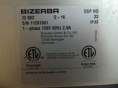 Bizerba 13” Blade Automatic Gravity Feed Deli Slicer