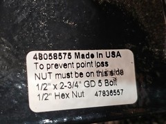 CNH 7″ Tiger Point x 1-1/2″ Shank 48058575 For Case IH Ripper 530, 690, 730 9300