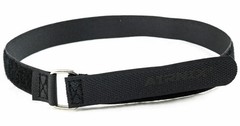 AIRNIX Hook and Loop Reusable Nylon Cinch Straps, Securing Cable Straps, Black