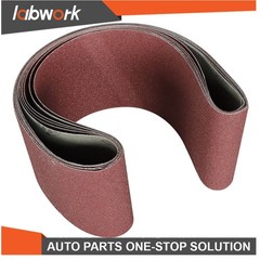 Labwork Belts Sander Sandpaper 6 Pack 6Inch X 48Inch 60 80 120 150 240 400 Grits
