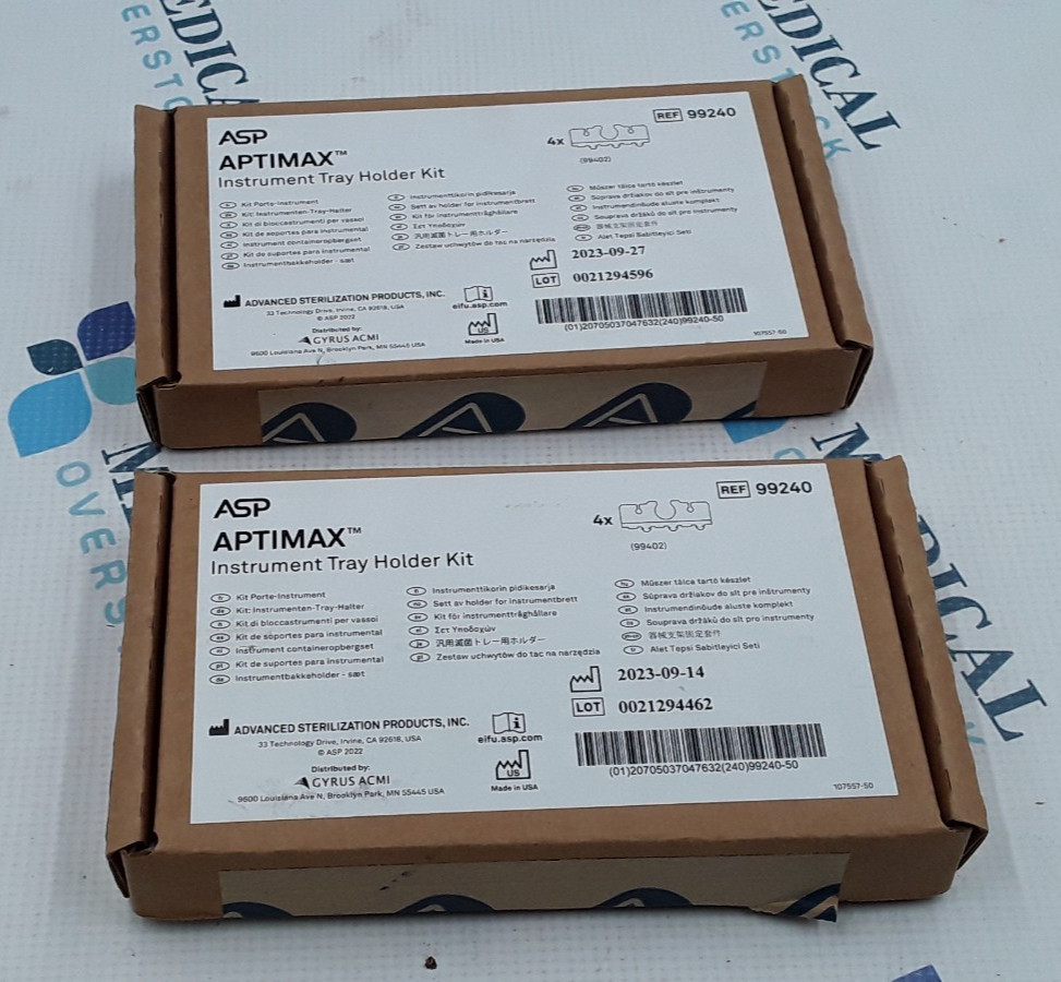 ASP Aptimax Instrument Tray Holder Kit REF 99240 Set of 2 Box 4 Holders per box