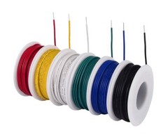 18 Awg Solid Wire Kit 20Ft Tinned Copper Pvc Insulation 6 Colors Prototyping