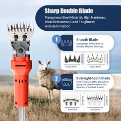 Electric Shearing Clipper Shears Sheep Wool Goat Shear Machine Clipper Cutter