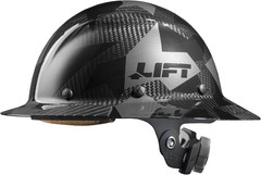 LIFT SAFETY Dax Carbon Fiber Full Brim Hard Hat | Safety/Construction Helmet W/