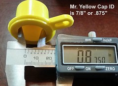5X – Combo Packs – 1 BLITZ Yellow Spout Cap 1 Vent Cap, per Pack – 20 pcs total