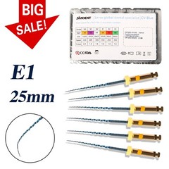 Dental Endo Reciprocating Files Niti Gold File Rotary Root Canal 25MM Flexible s