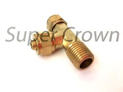 Brass Fittings: Run Tee Tube Pipe OD 5/16″, Male Pipe Thread 1/4″PT Y Connector