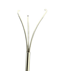 Karl Storz 27830H Grasping Forceps 5 Fr x 36 cm Triple Jaw Rigid U-Spring Handle