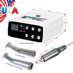 NSK Style Dental Brushless LED Electric Micro Motor/1:5 Increasing Handpiece UPS