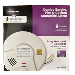 USI Sensing Plus AMIC1510SB Multi Criteria Hardwired Combo Smoke, Fire & Carbon