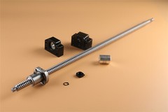 SFU1605 Ball Screw RM1605 OD16mm L250mm-1500mm +BK/BF12 End Supports+ Coupler