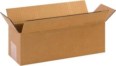 PARTNERS BRAND 12 x 4 x 4 Corrugated Cardboard Boxes Long 12″L x 4″W x 4″H Pack