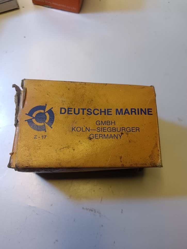 Duetsche Marine Z-17 MAN KZ57/80 Needle & Guide KOLN-Siegburger Germany New