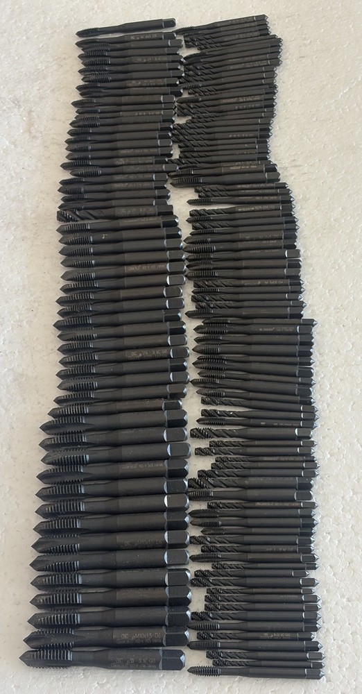 🔥 Huge Lot (OVER 100 PCS) of OSG Taps Assorted Types Standard & Metric