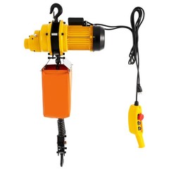 Electric Chain Hoist Single Phase Crane Hoist 2200 lbs Load 10 ft Lifting 1300W