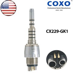 US COXO Dental Fiber Optic Turbine High Speed Handpiece Fit Kavo Multiflex LUX