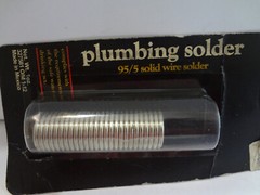 Doit Best Plumbing Solder 95/5 solid wire solder Net Wt. 1 oz. 327581