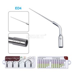 5pcs Dental Ultrasonic Endo Perio Scaling Scaler Tips Fit For DTE SATELEC
