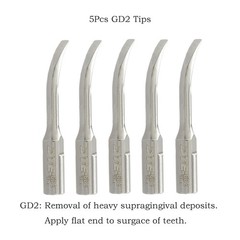 Woodpecker Dental Ultrasonic Scaler LED Handpiece DTE UDS Tips G1 P1 GD1 PD1