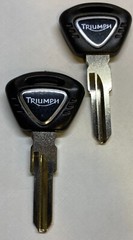 TMC1 – Triumph – Motorcycle / ATV Key Blank SafeCo Brands 2-Key Blanks