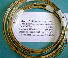 37% Silver Brazing Alloy Wire; 1.6mm. Approx. 15 Troy Oz; 90 feet ~ Cadmium free