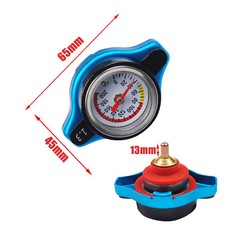 Car Truck Radiator Cap Cover Water Temperature Gauge head 0.9-1.3 Bar Small K5K6