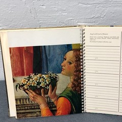 MMA Flowers for All Seasons Address Book Floral Art work